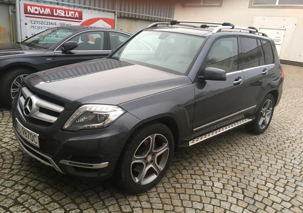 Mercedes-Benz GLK cena 79900 przebieg: 123000, rok produkcji 2014 z Brańsk małe 92